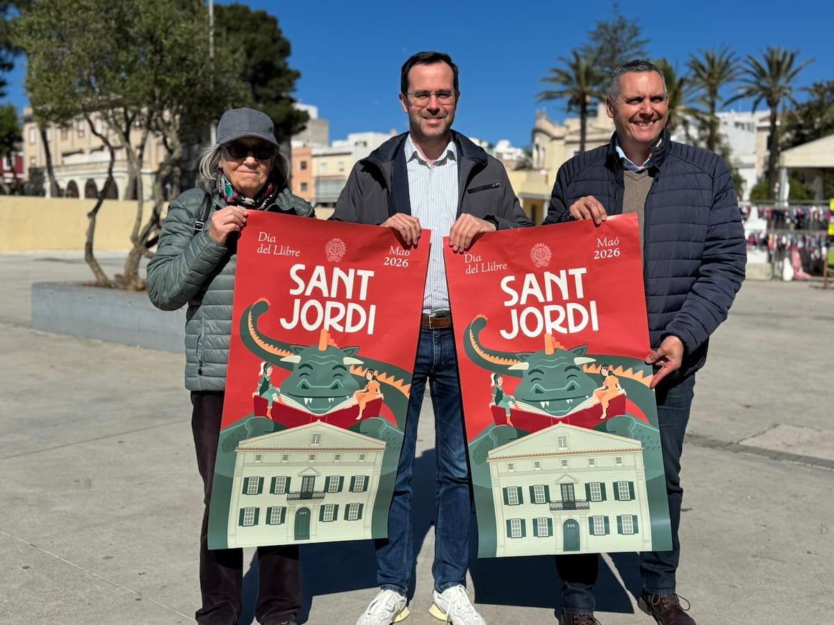 L'Ajuntament de Maó concentrarà enguany la festa de Sant Jordi a l'Esplanada