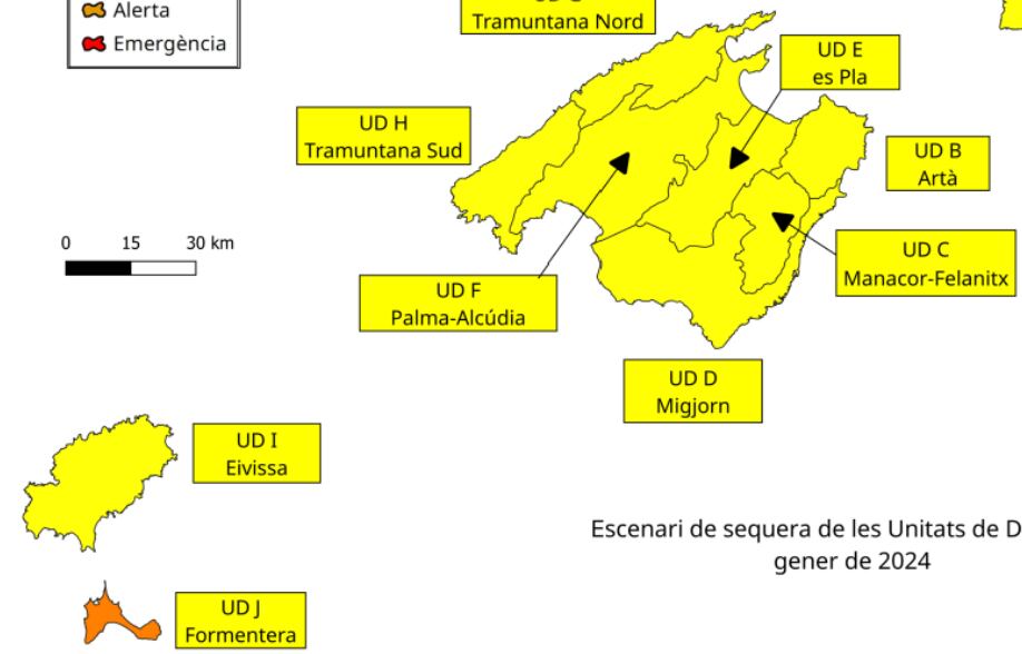 Situación actual en las islas