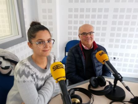 Raquel Torres y Jesús de la Rosa, investigadores de la Universidad de Huelva