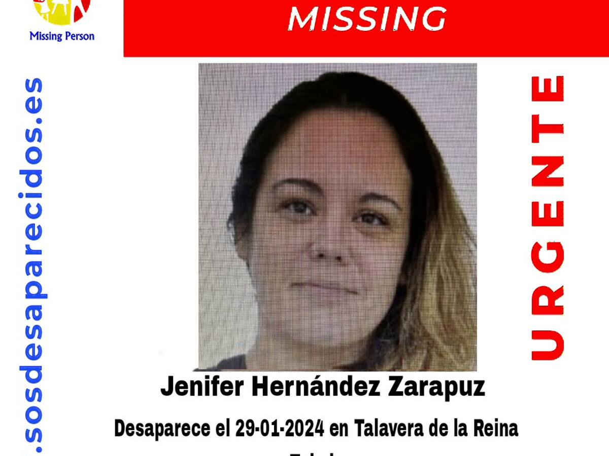 Desaparecida una mujer de 34 años en Talavera de la Reina