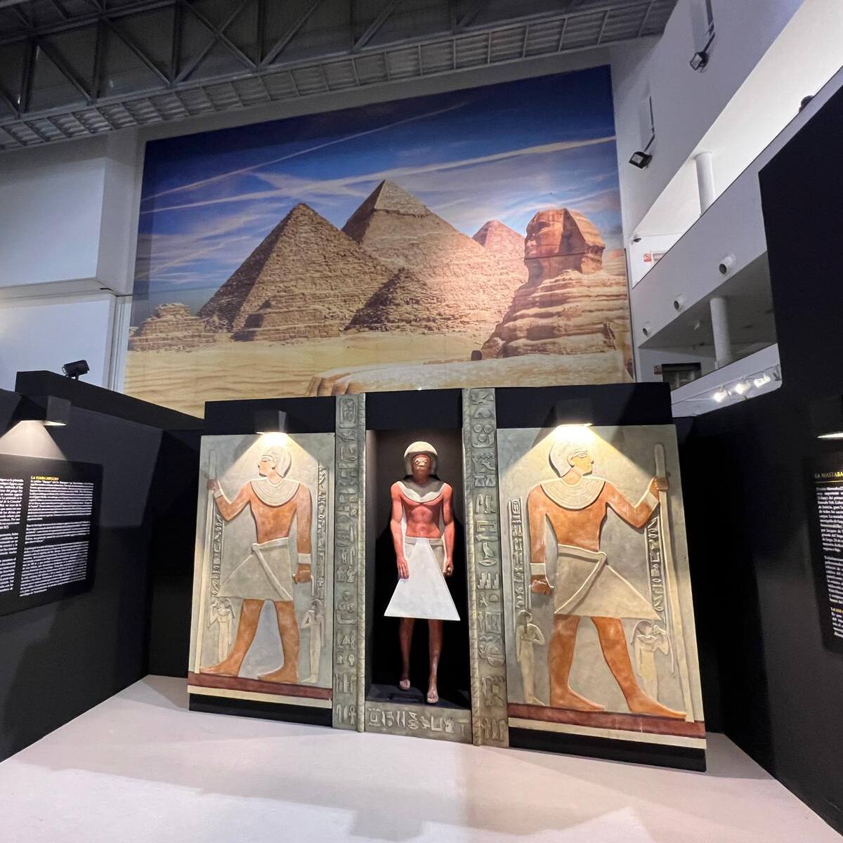 La exposición ‘Tesoros de Egipto’ de Fuenlabrada se prolonga hasta el 27 de julio ante el éxito de visitas