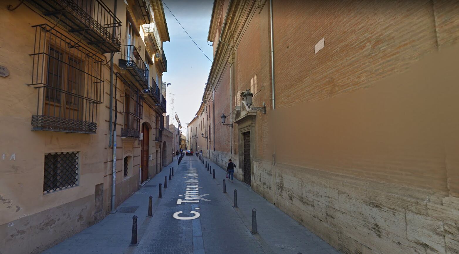 Calle Trinquete Caballeros, el corazón de la antigua judería de València