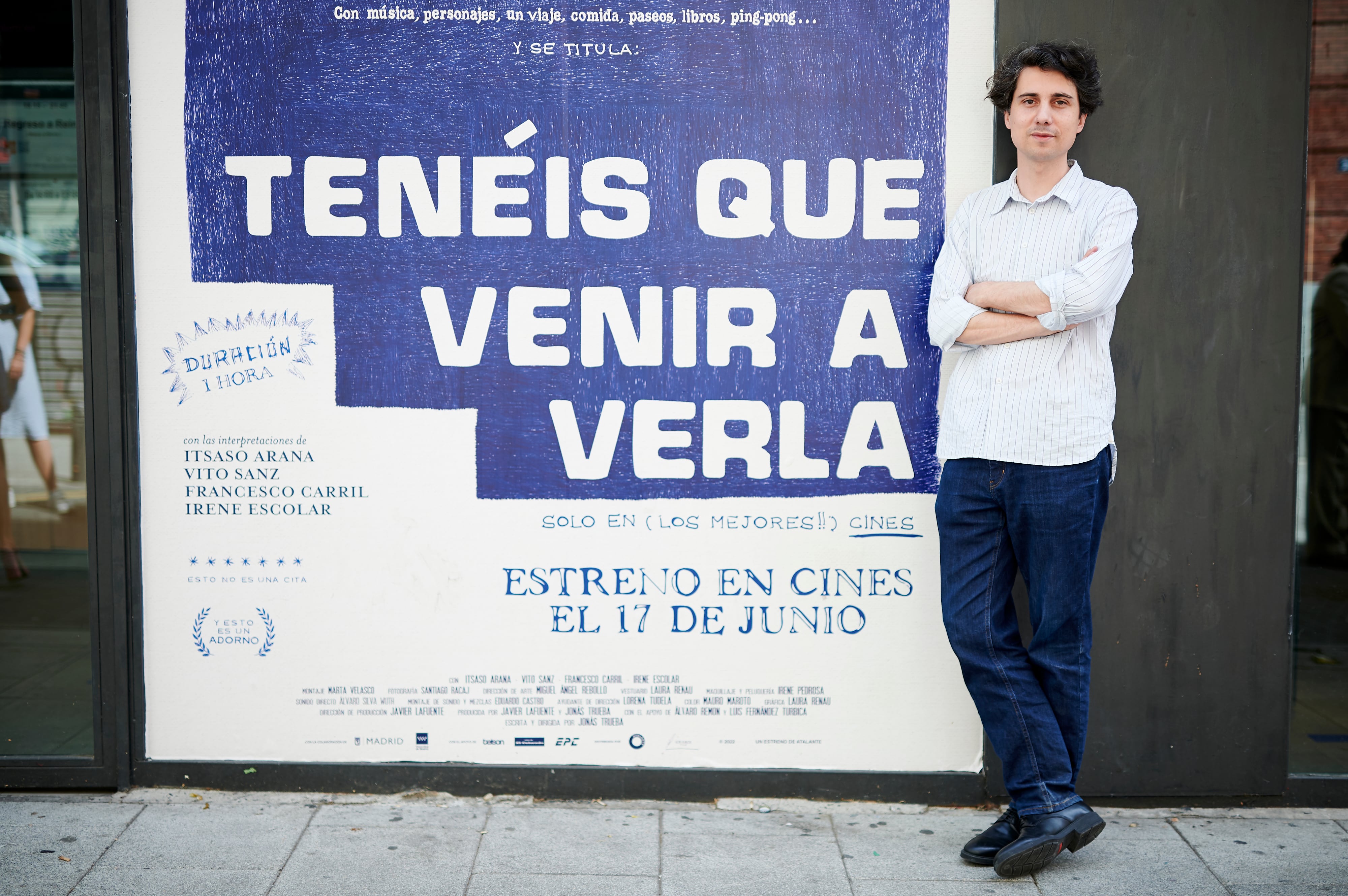 Jonás Trueba, en la presentación de &#039;Tenéis que venir a verla&#039; (Photo by Borja B. Hojas/Getty Images)