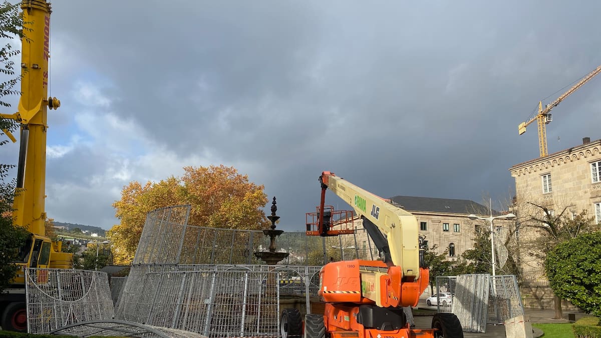 Ourense tendrá el árbol de Navidad más alto de Galicia