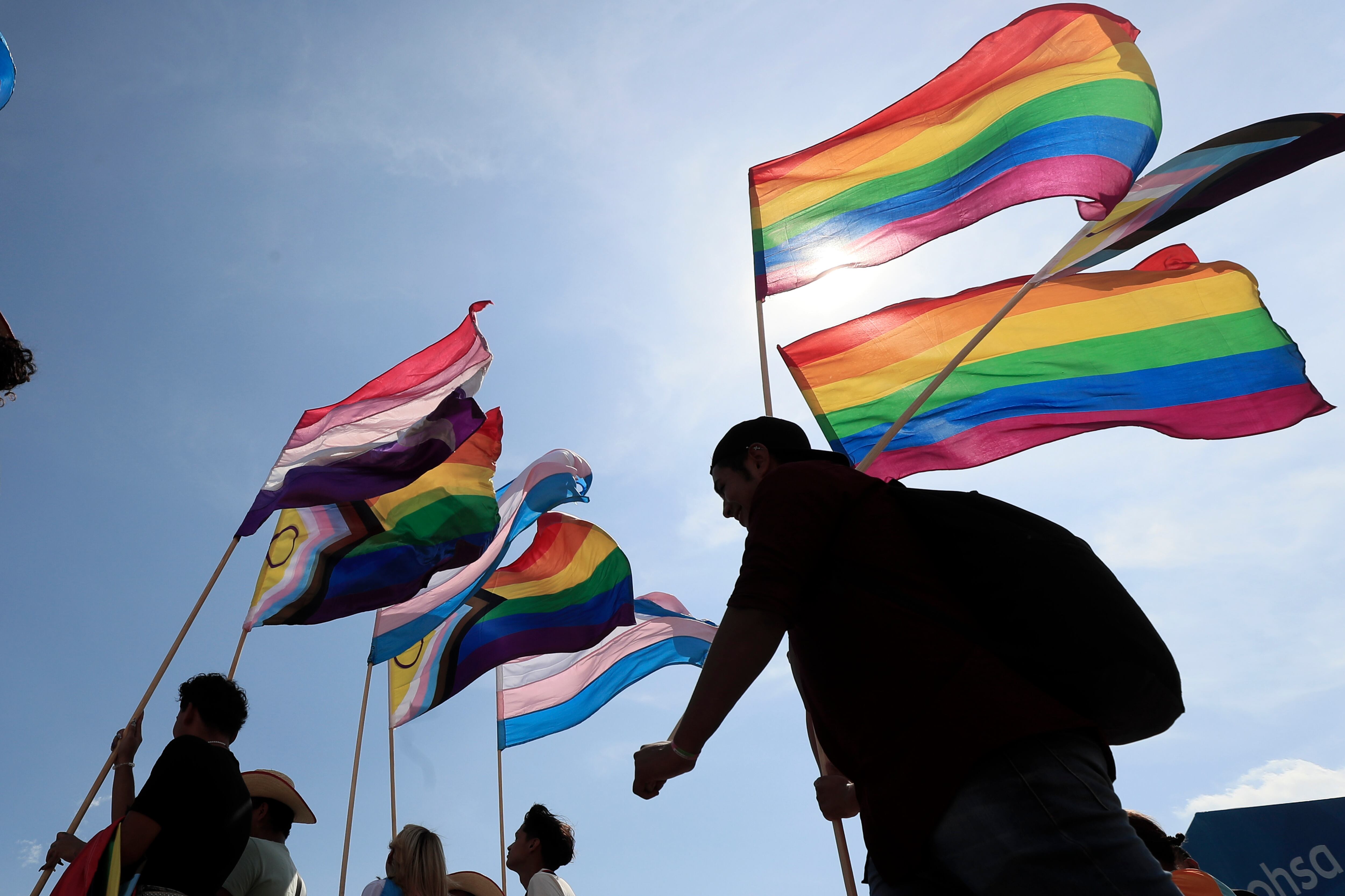 Manifestación por los derechos LGTBI