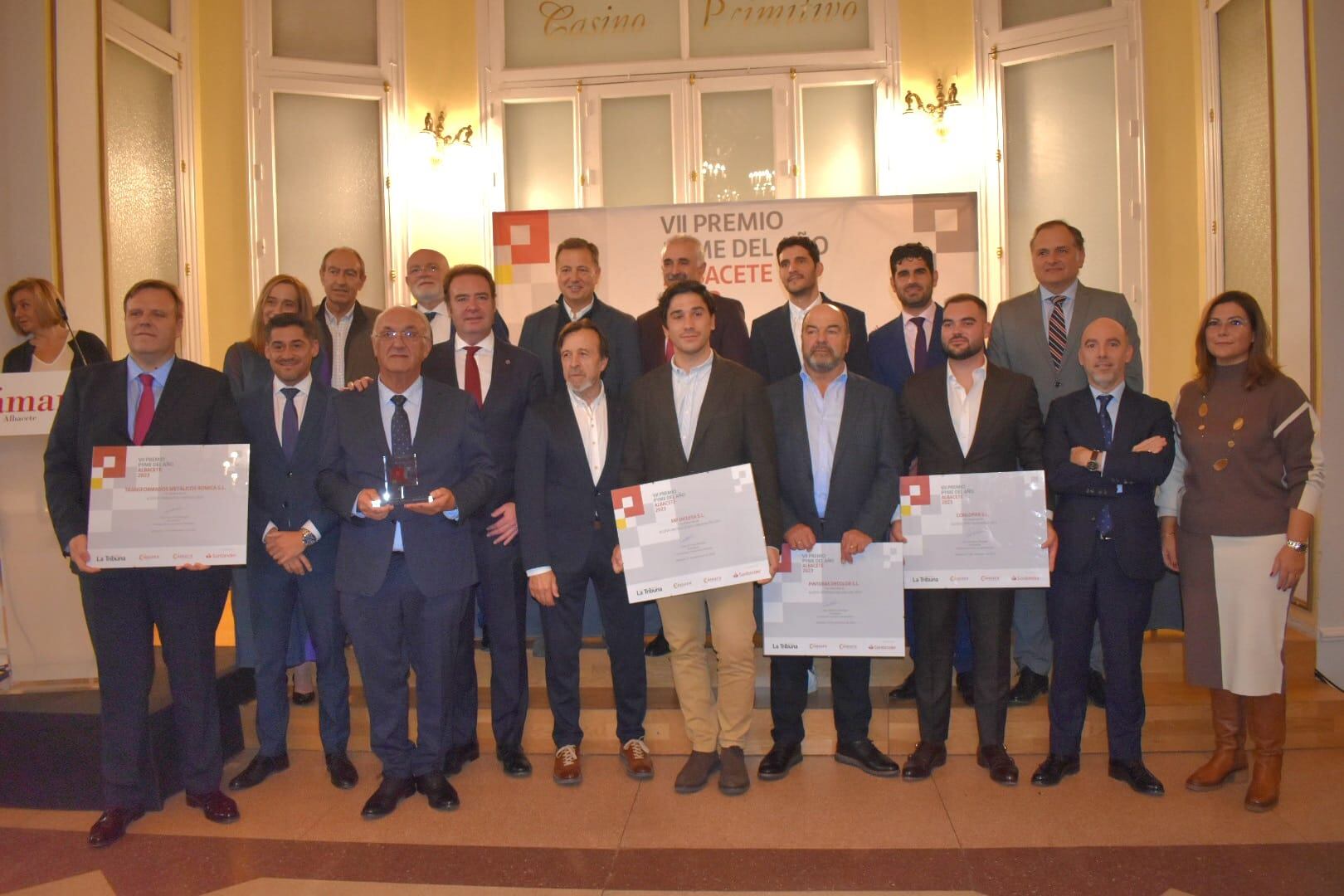 Fotografía de los Premiados