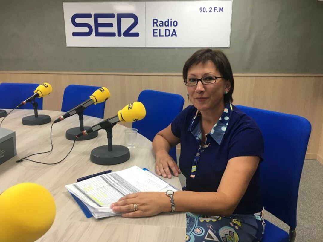 Vicenta Tortosa, gerente Hospital Elda