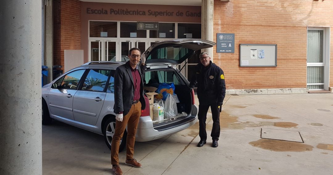 Material del Campus de Gandia para el hospital comarcal