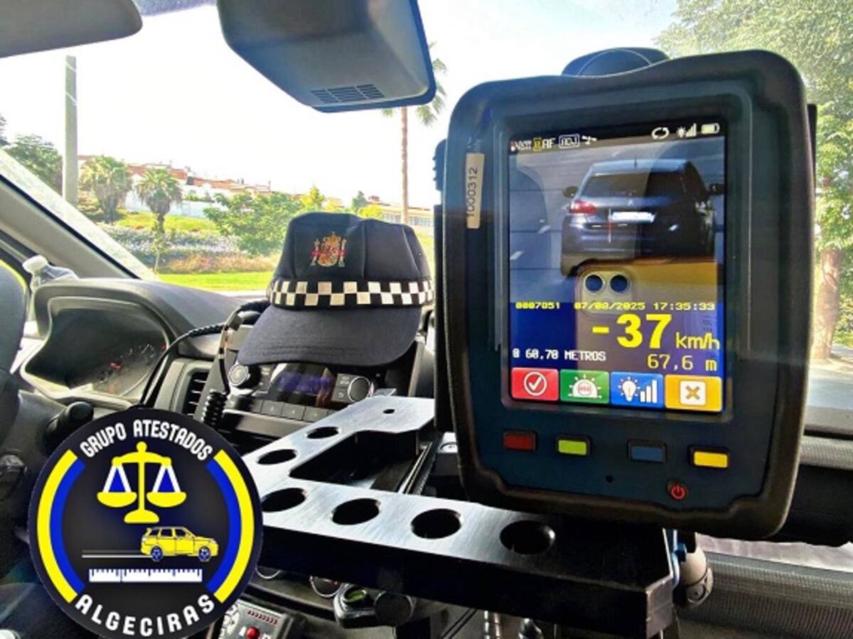 La Policía denuncia solo a un 0,02 por ciento de los conductores en Algeciras