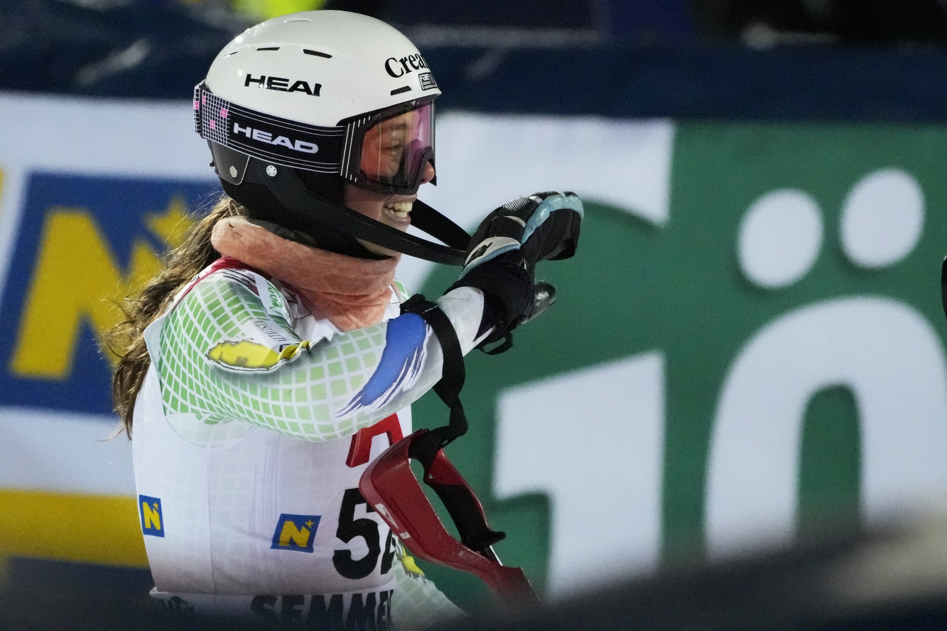 Carla Mijares en completar la segona mànega a Àustria