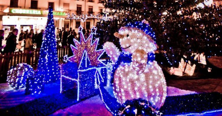 Imagen de la pasada Navidad en Palencia