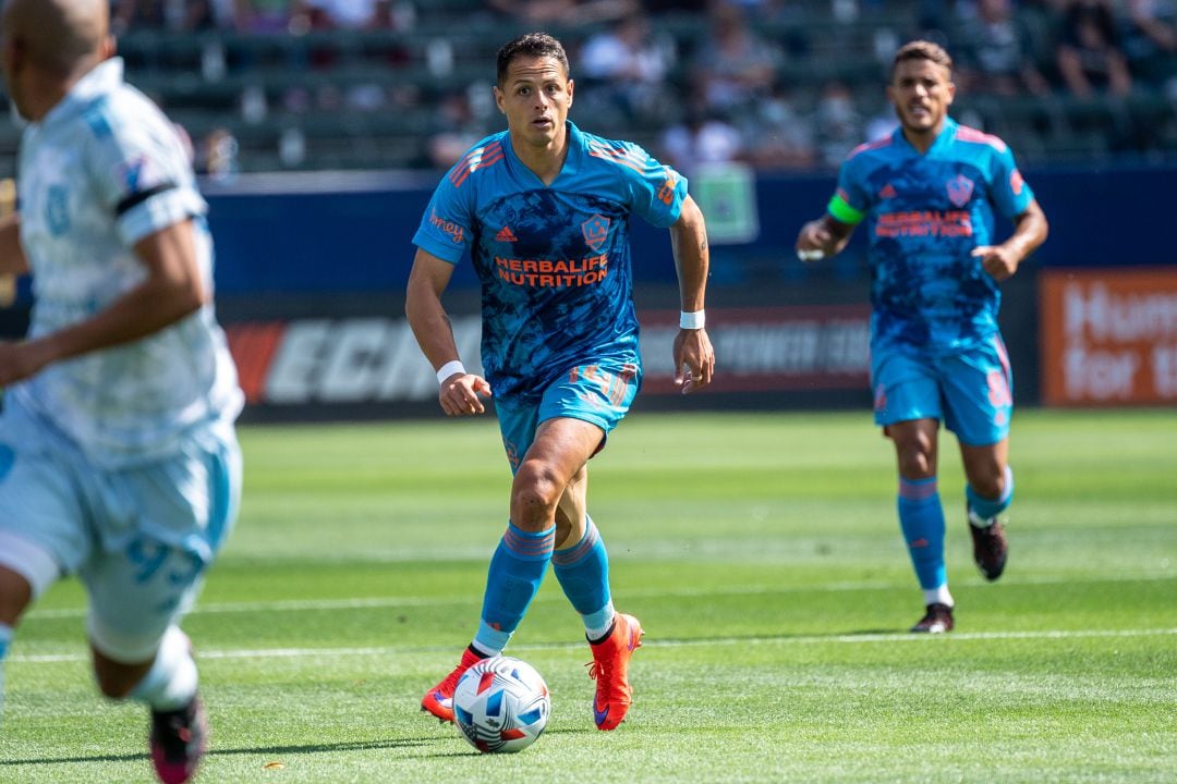 Chicharito Hernández, jugador de LA Galaxy.