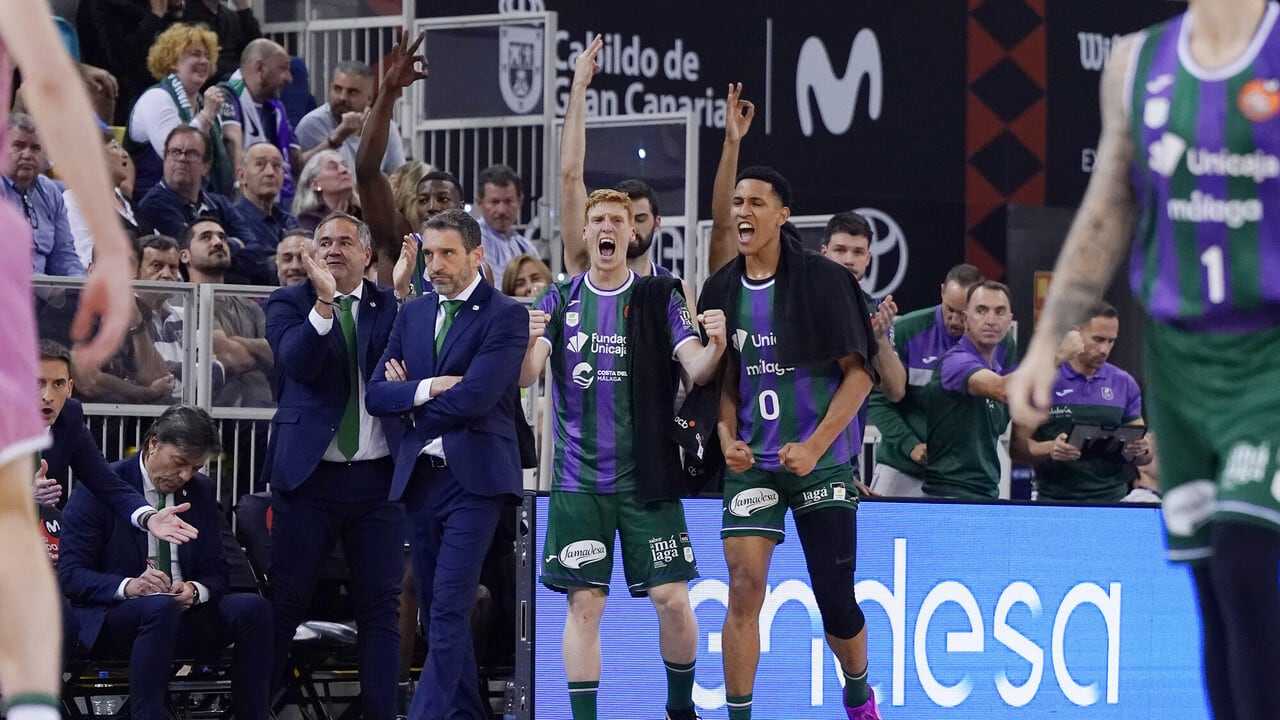 El Unicaja consiguió la victoria en el primer partido de cuartos de final de la Copa del Rey ante el Joventut