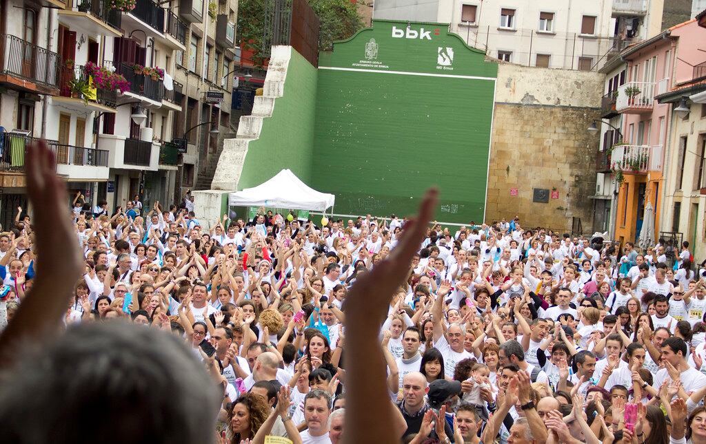 Imagen de la multitudinaria de una edición precedente de la marcha