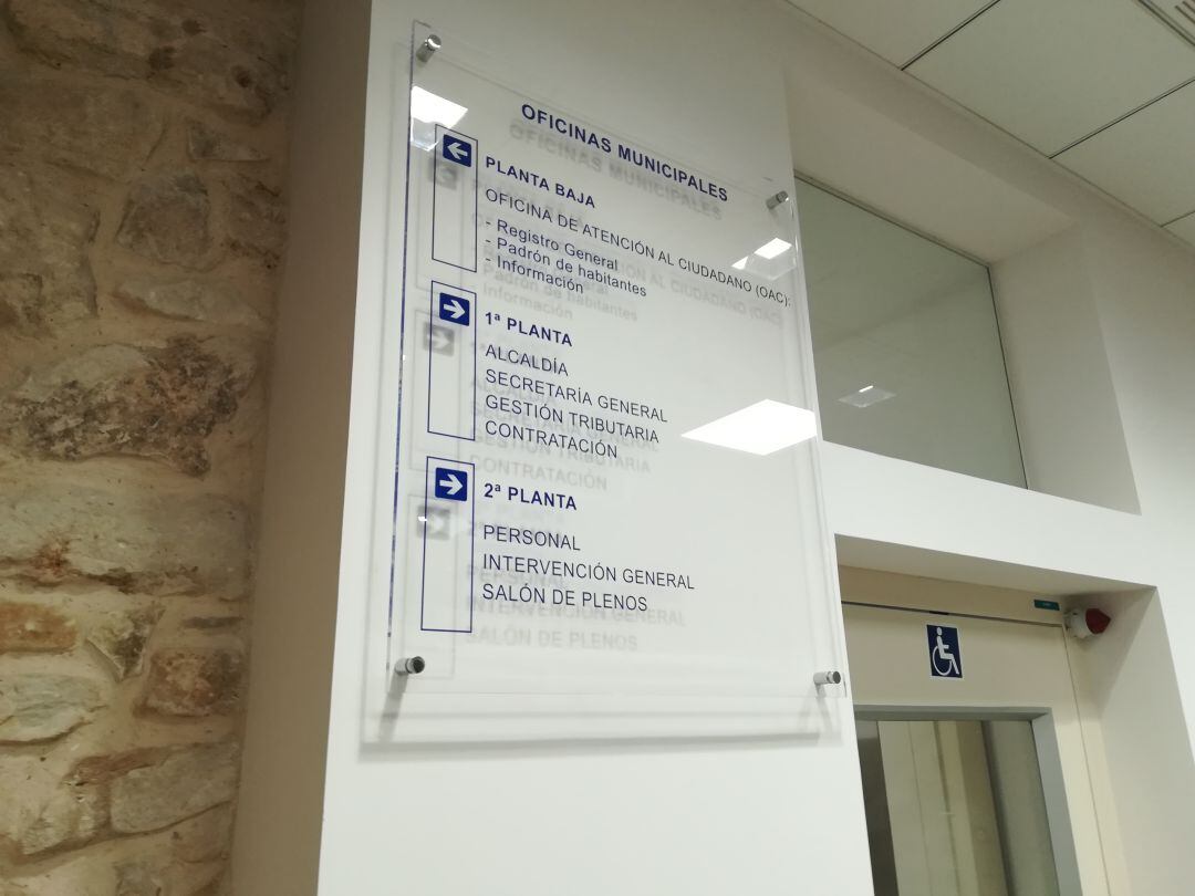 Directorio de las oficinas de la Casa Consistsorial