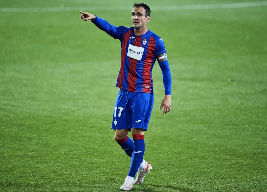 Kike García con el Eibar