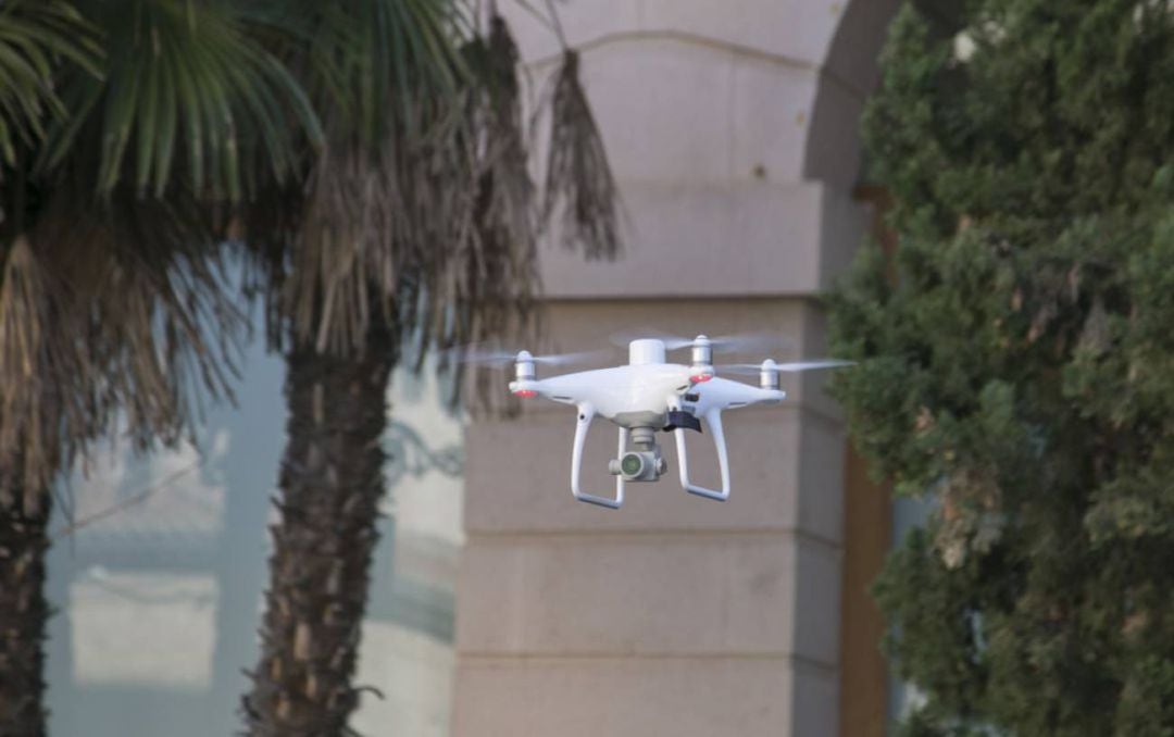 Dron de la Policía Local de Gandia 