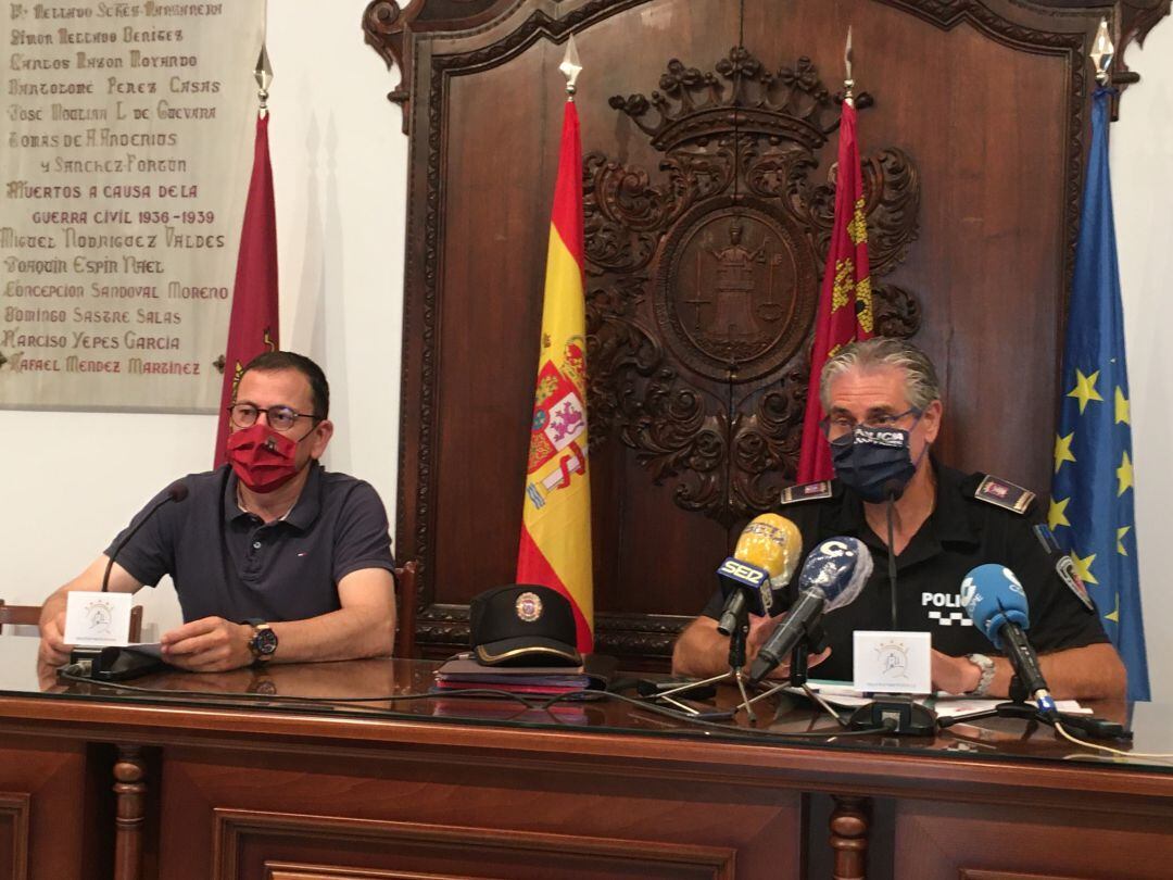 Ruiz y Sansegundo, en rueda de prensa, hoy