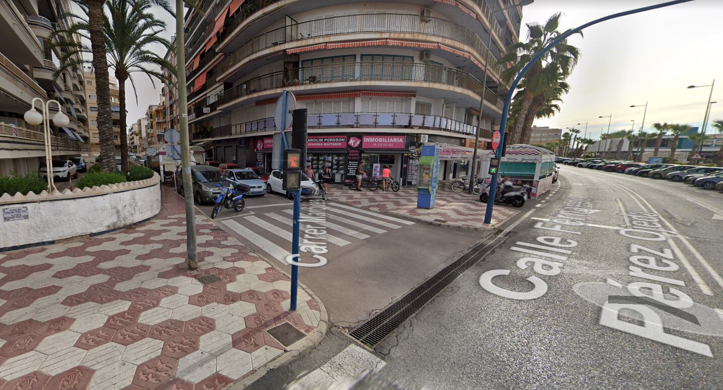 Calle Marqués de Molins de Santa Pola