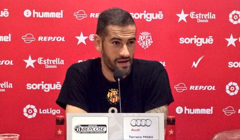 Albert Lopo en roda de premsa.