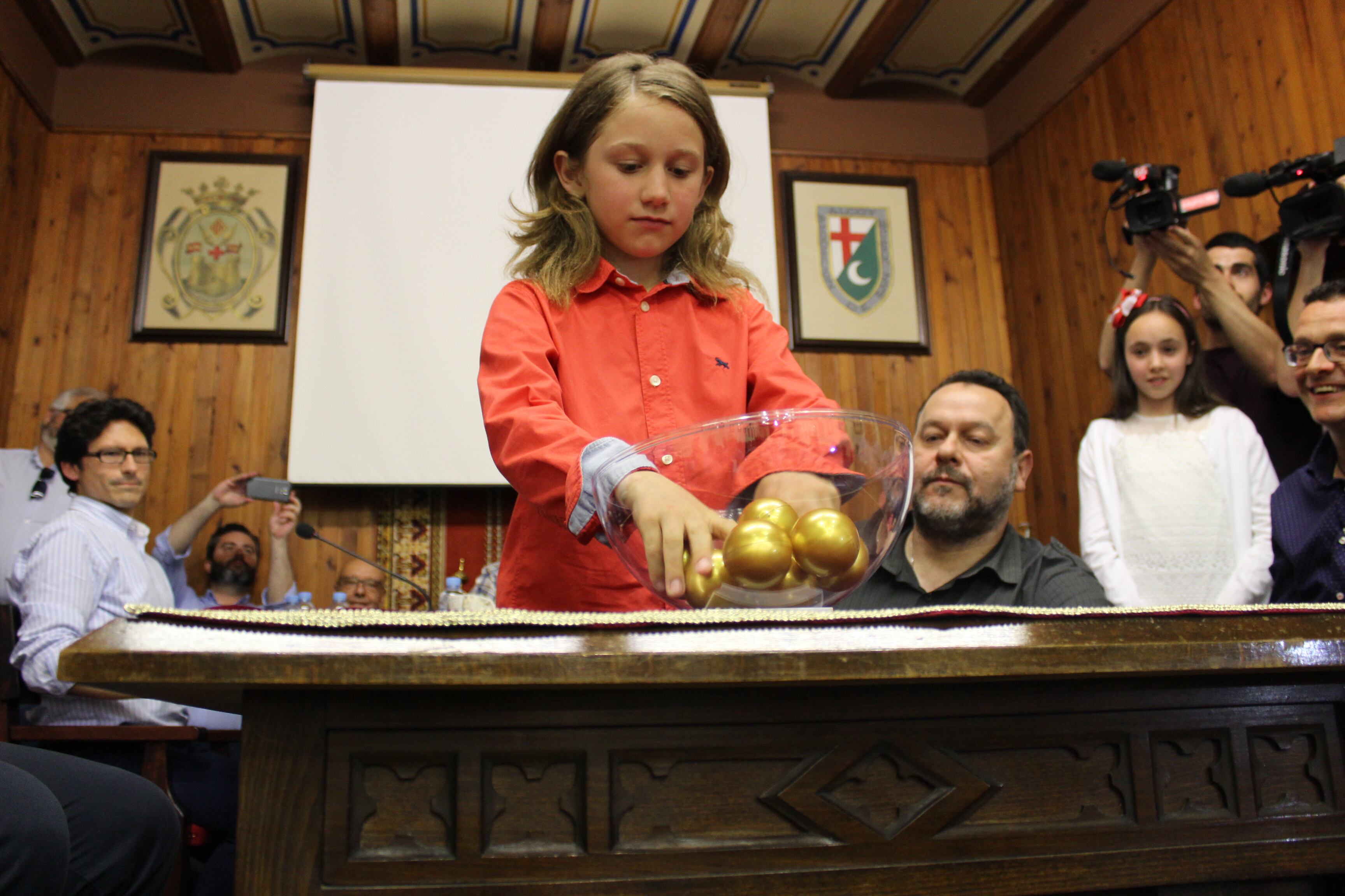 Imagen de archivo de la designación del Sant Jordiet 2017 en la asamblea de junio de 2016