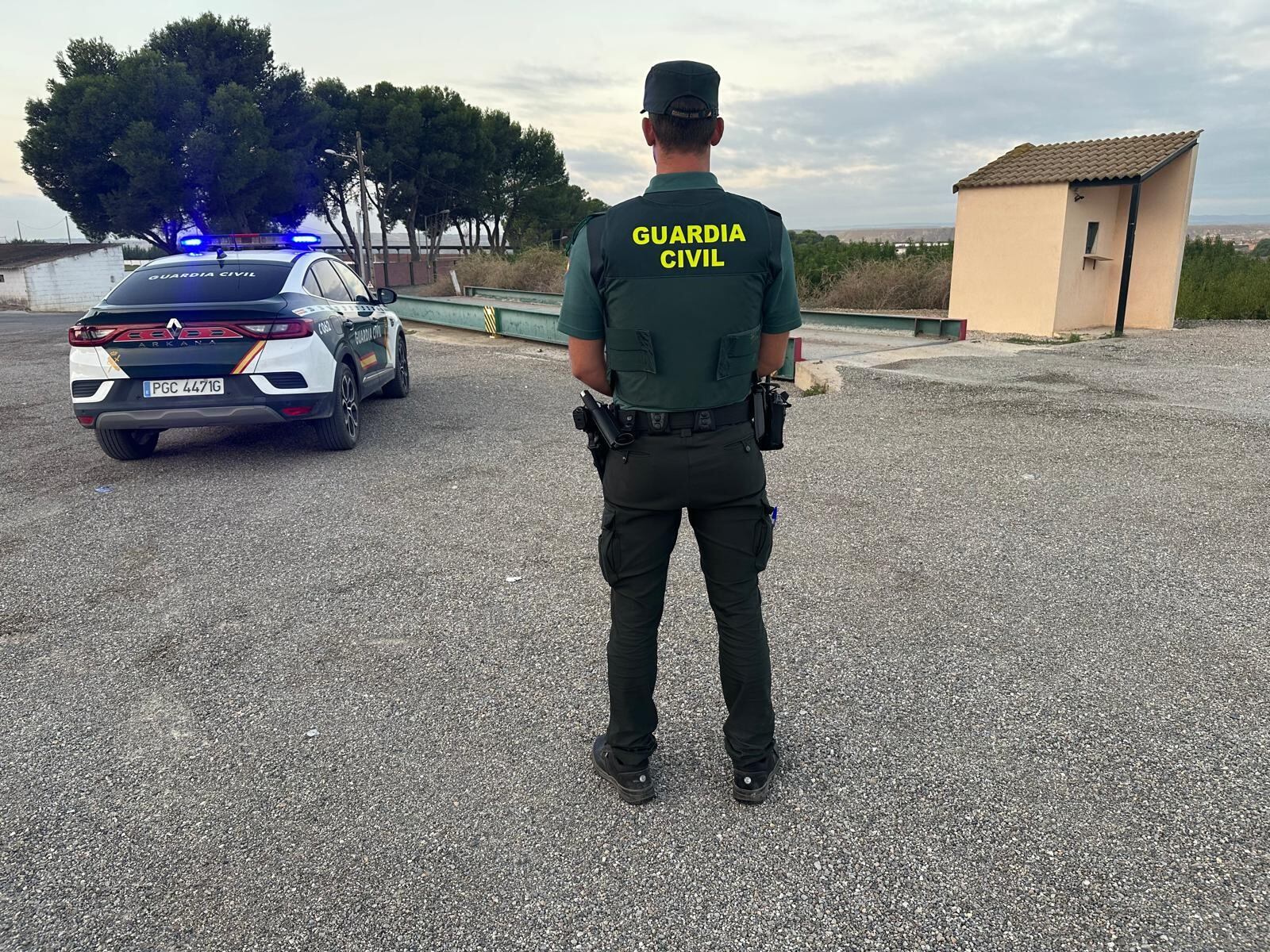 La Guardia Civil de Belver de Cinca procedió a la investigación de un hombre. Foto: Guardia Civil