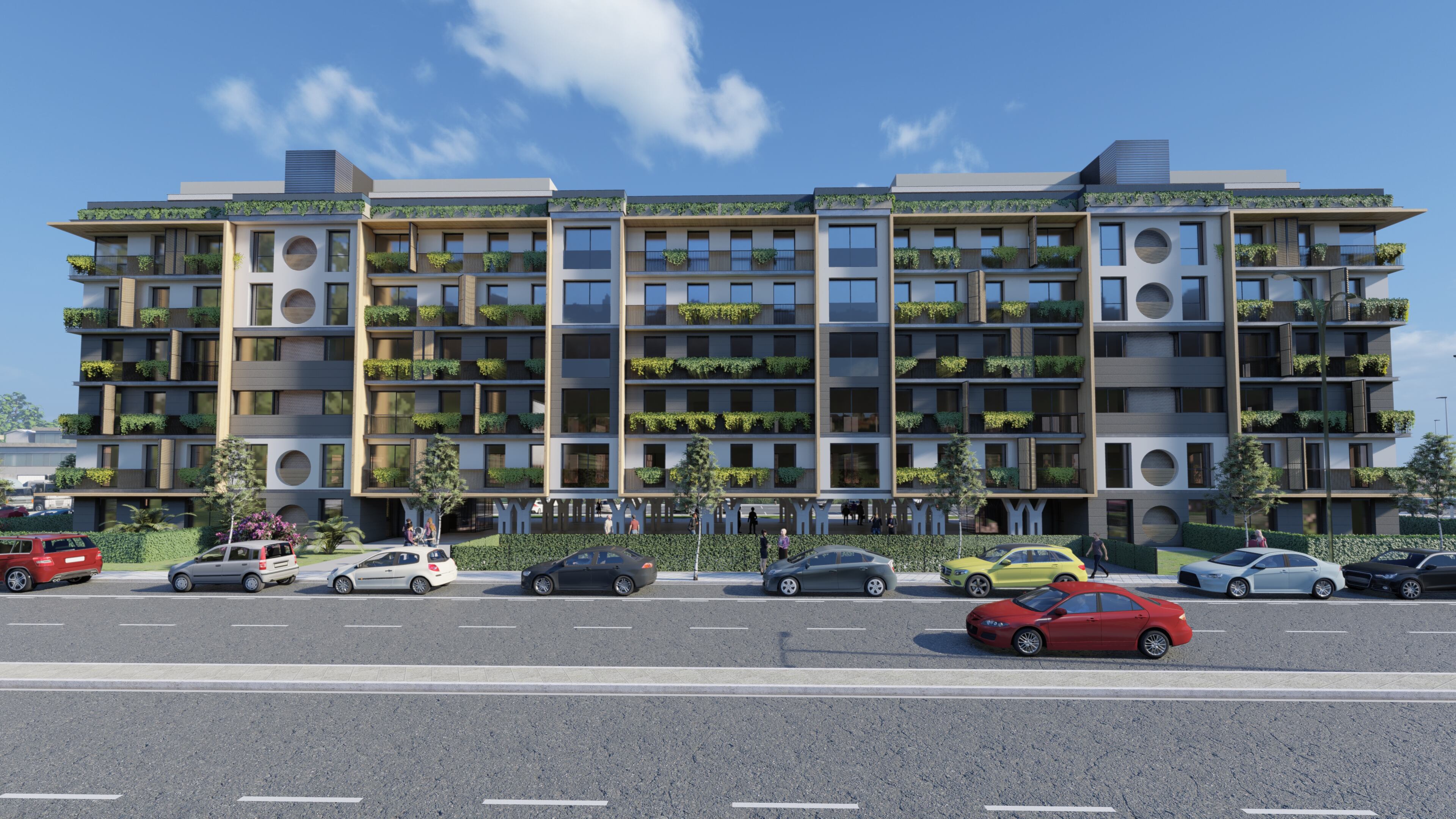 Promoción de 68 viviendas que se va a a construir en Peñacastillo.