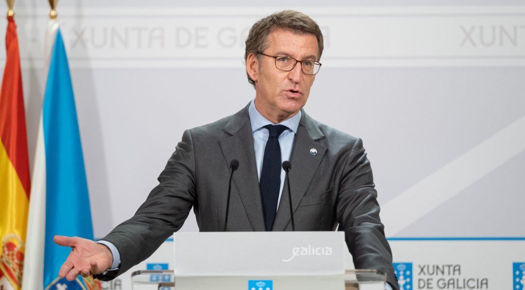 El presidente de la Xunta de Galicia, Alberto Núñez Feijóo.