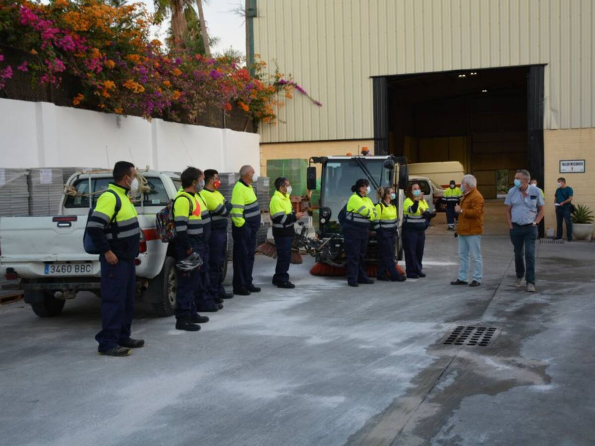 Cuarenta nuevos trabajadores se incorporan al plan de empleo de Emadesa en San Roque