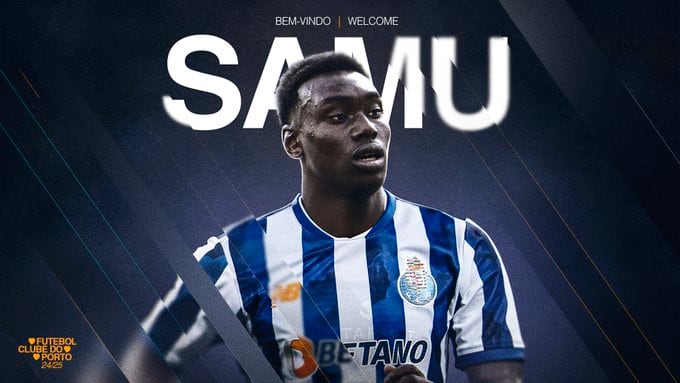 Samu Omorodion firma por el FC Porto de Portugal