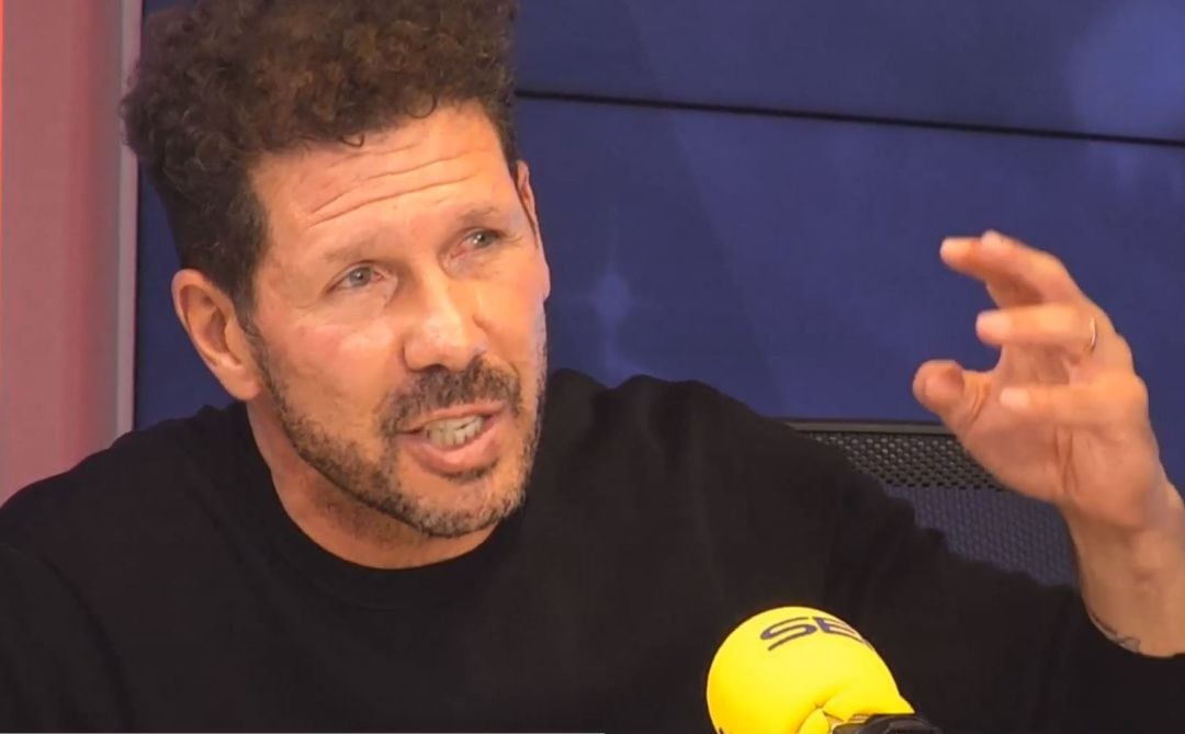 Diego Pablo Simeone, en El Larguero.