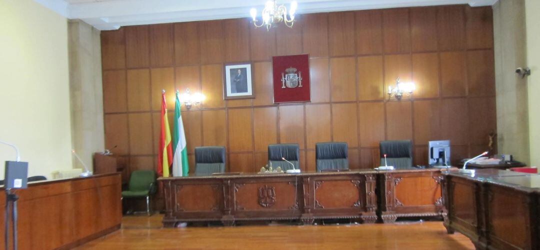 Sala de la Audiencia Provincial de Jaén.