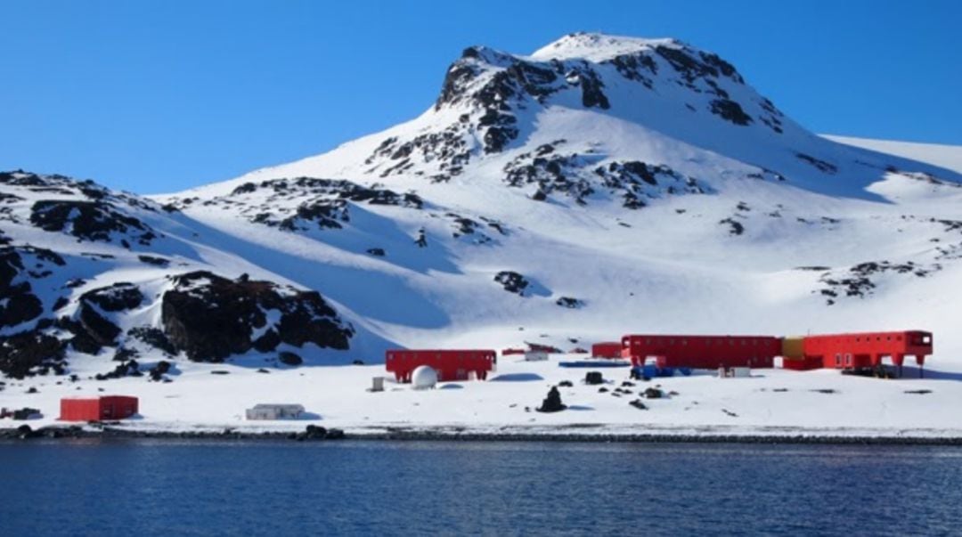 Base española en la Antártida.