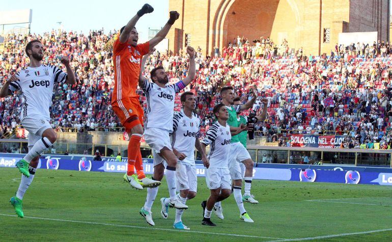 La Juventus ha ganado al Bolonia en el último partido de Liga antes de la final de la Champions contra el Madrid.