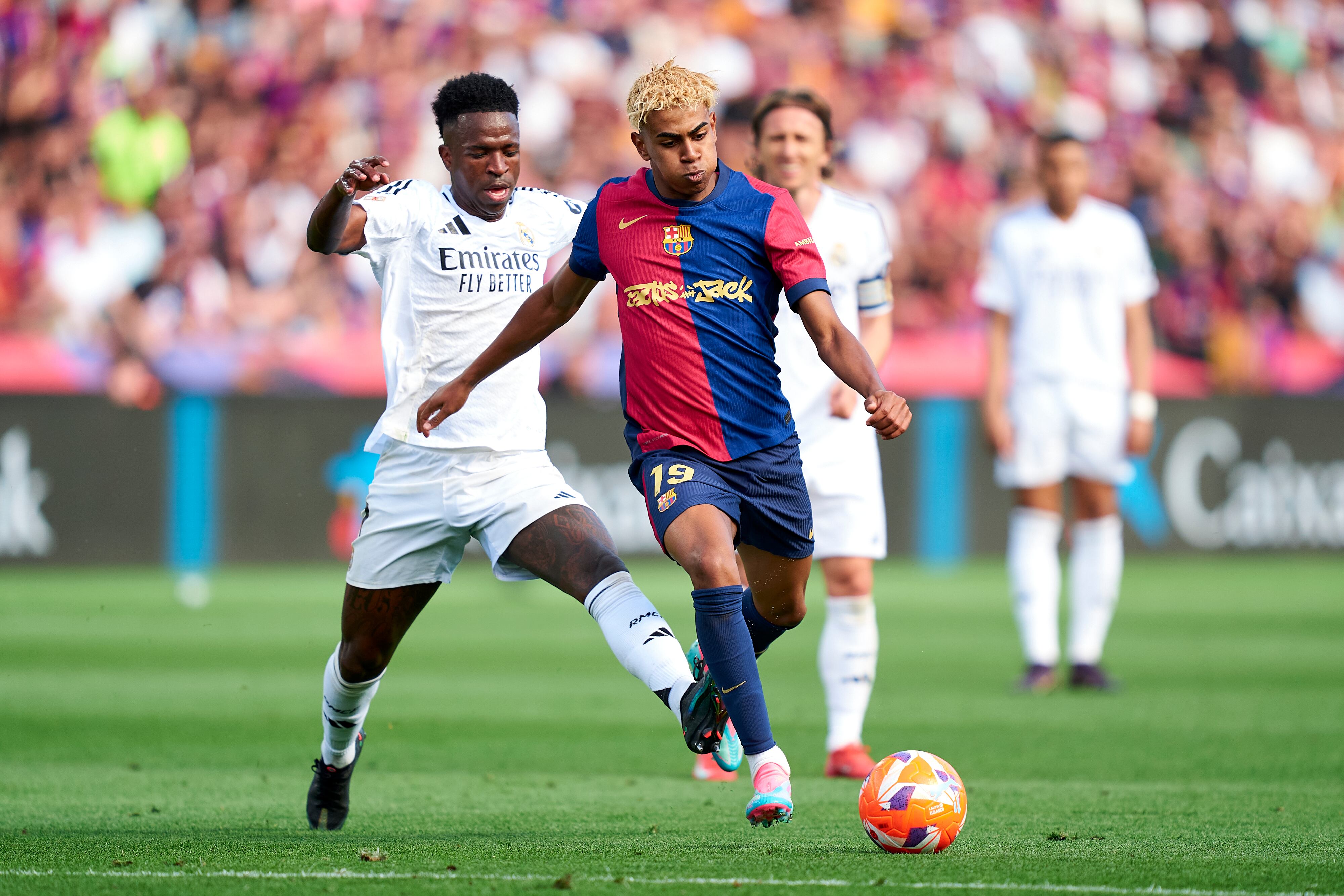 Lamine Yamal y Vinicius