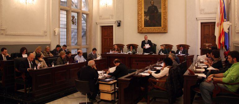 Imatge d&#039;arxiu del Ple de Reus. 