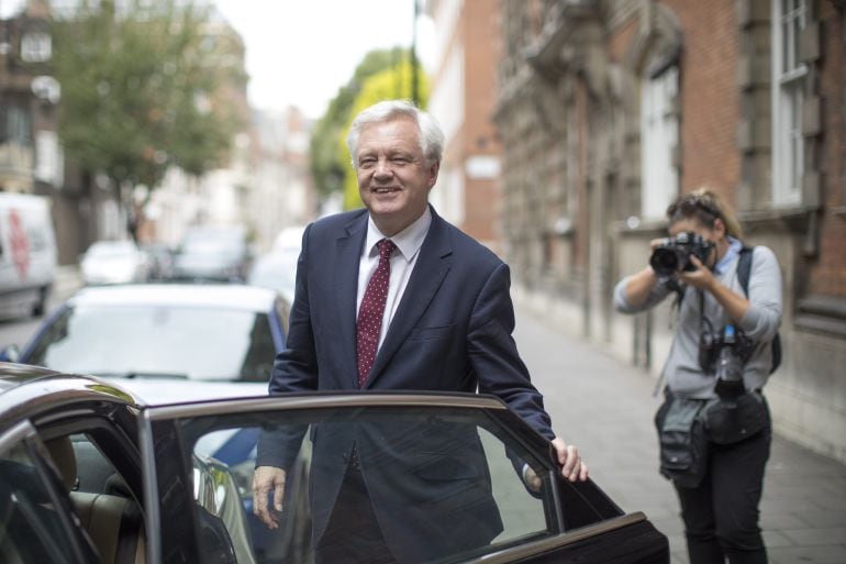 El responsable de la salida de Reino Unido de la UE,  David Davis