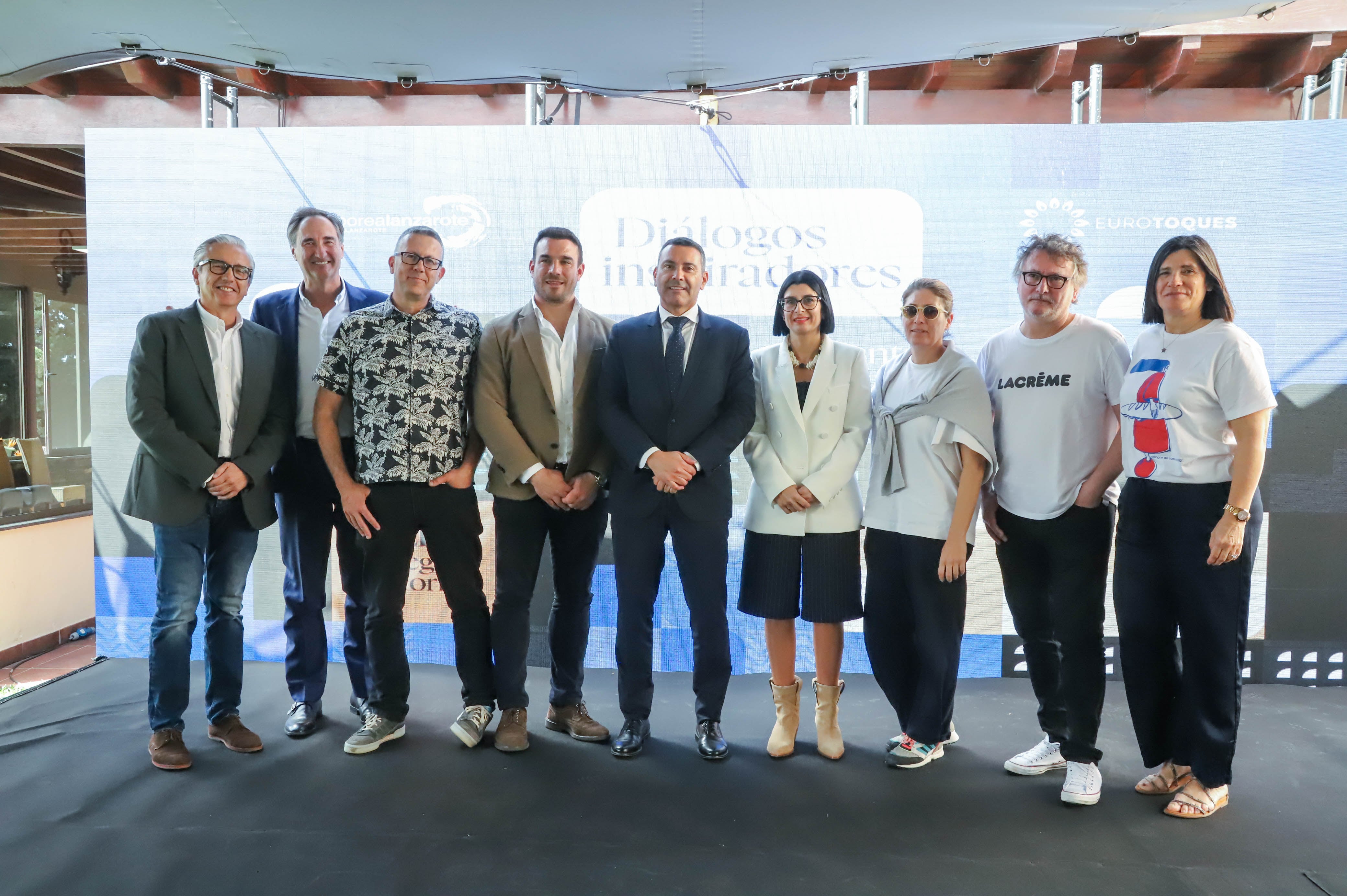 Inauguración de las jornadas “Diálogos Inspiradores” en Lanzarote.