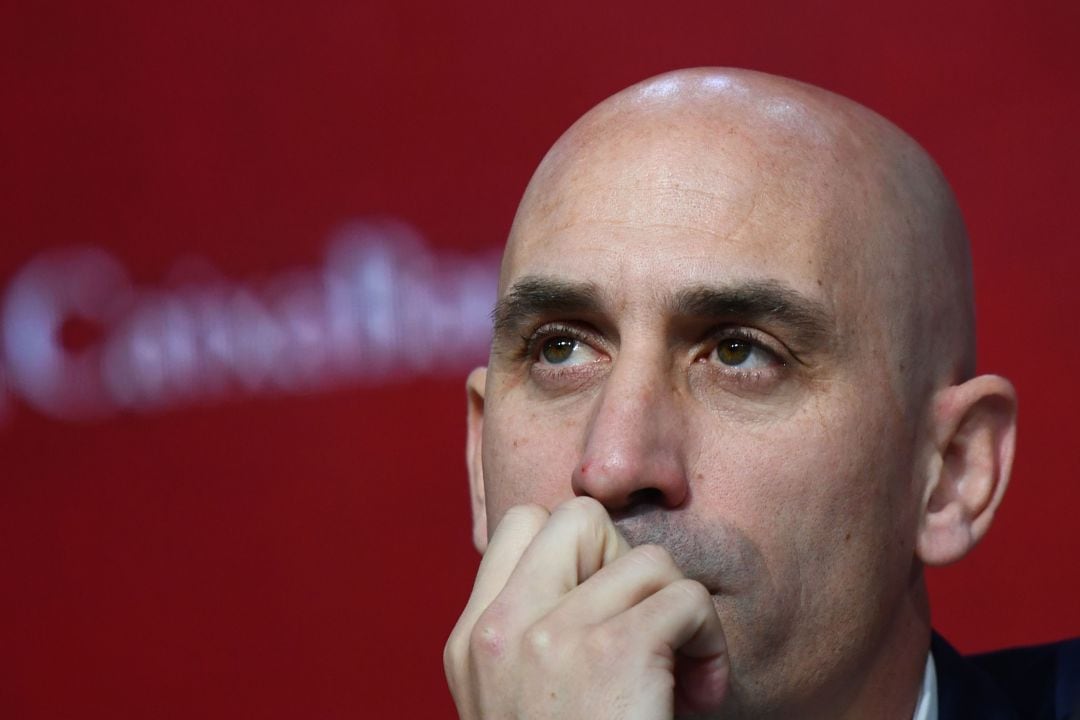 Luis Rubiales, presidente de la Federación. 