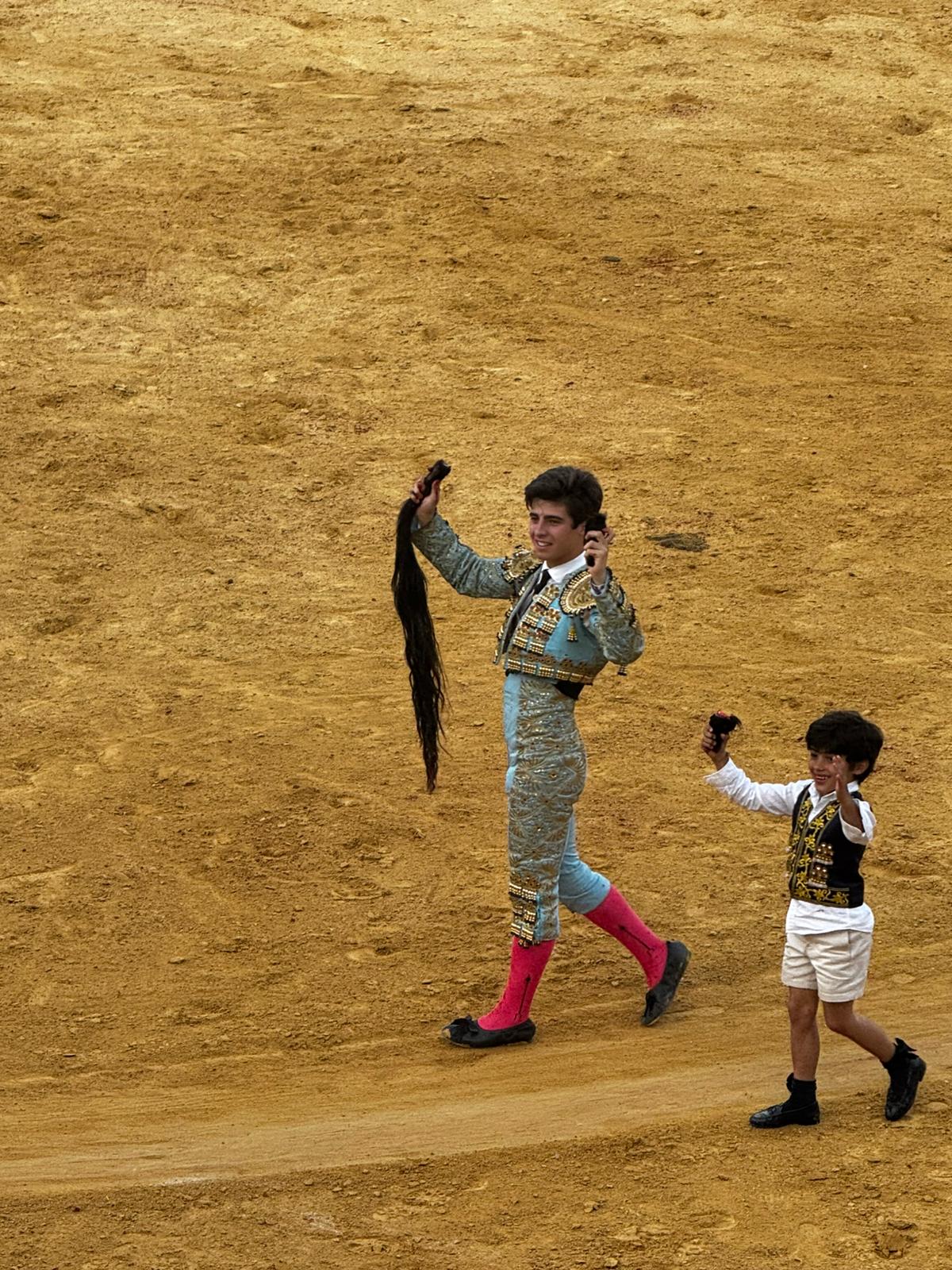 Manuel Martín Morilla, novillero local