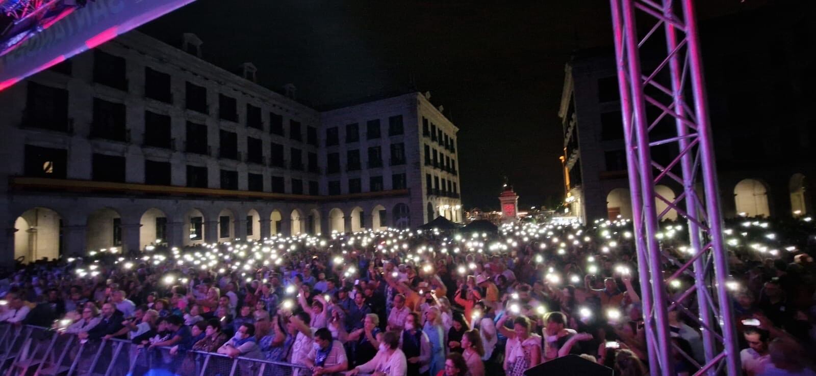 Uno de los momentos más emotivos de la noche.
