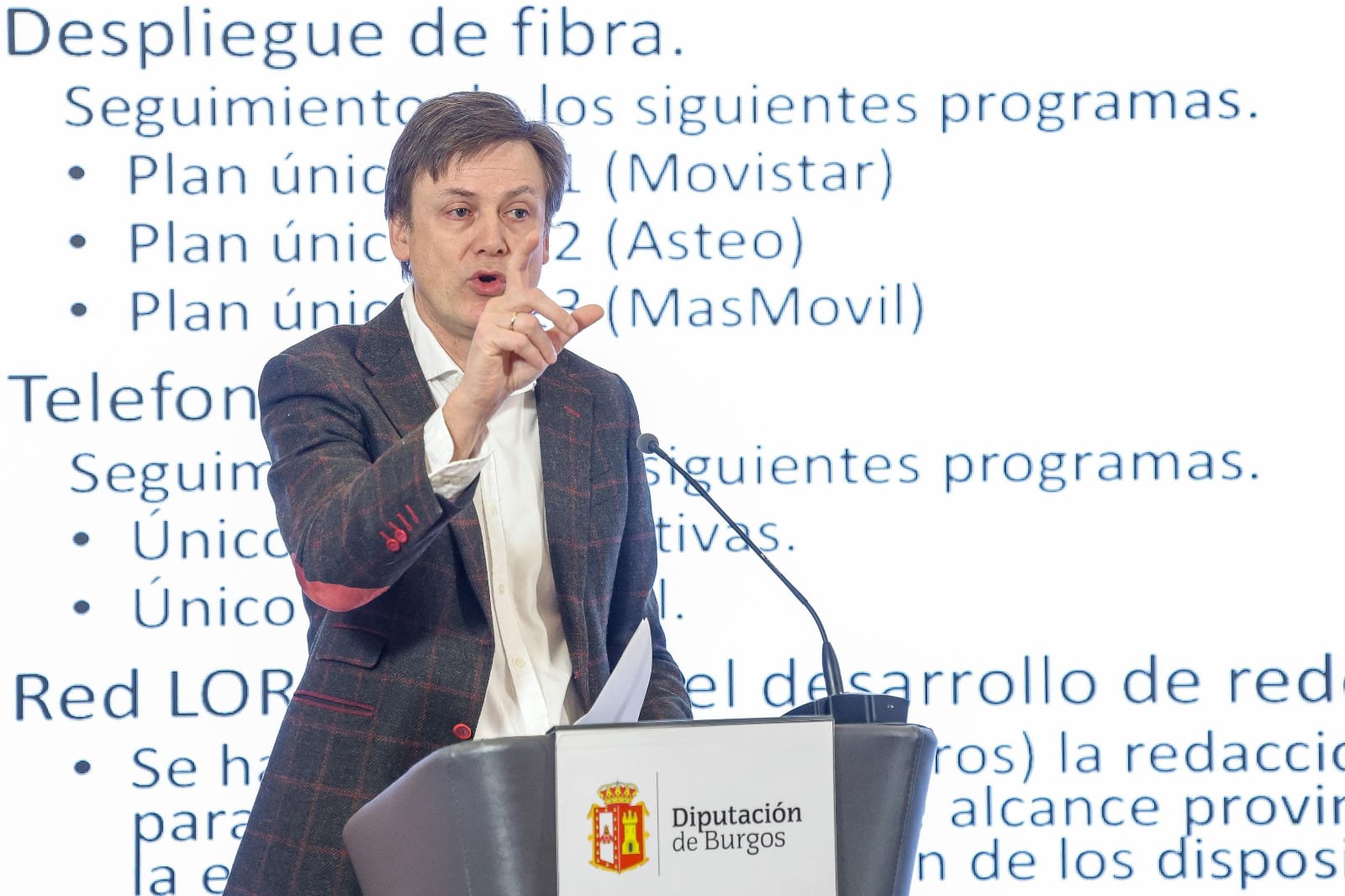 El diputado provincial de Modernización Administrativa, Arturo Pascual