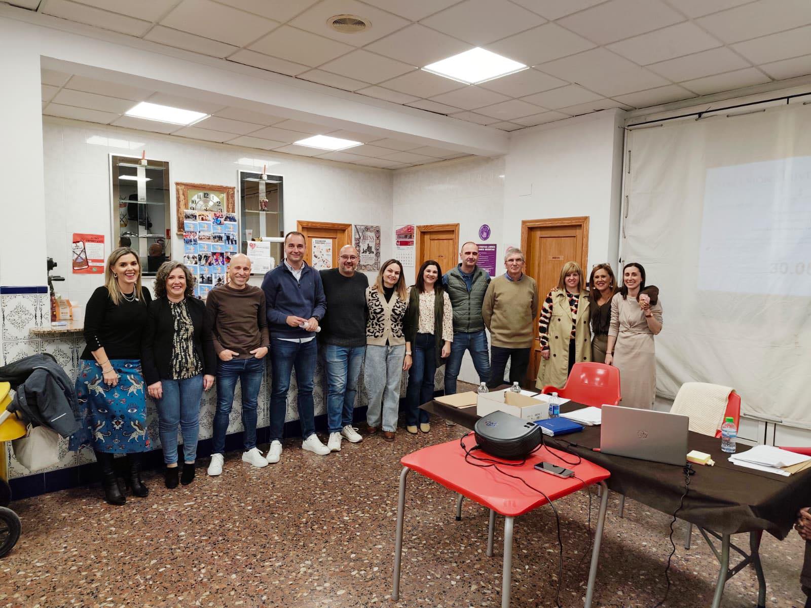 Directiva de la comparsa de Realistas