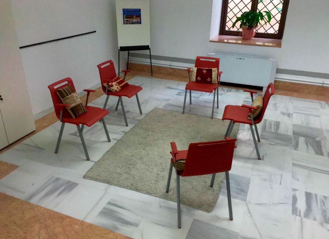 Imagen de archivo del interior de la sede de la AECC en nuestra ciudad