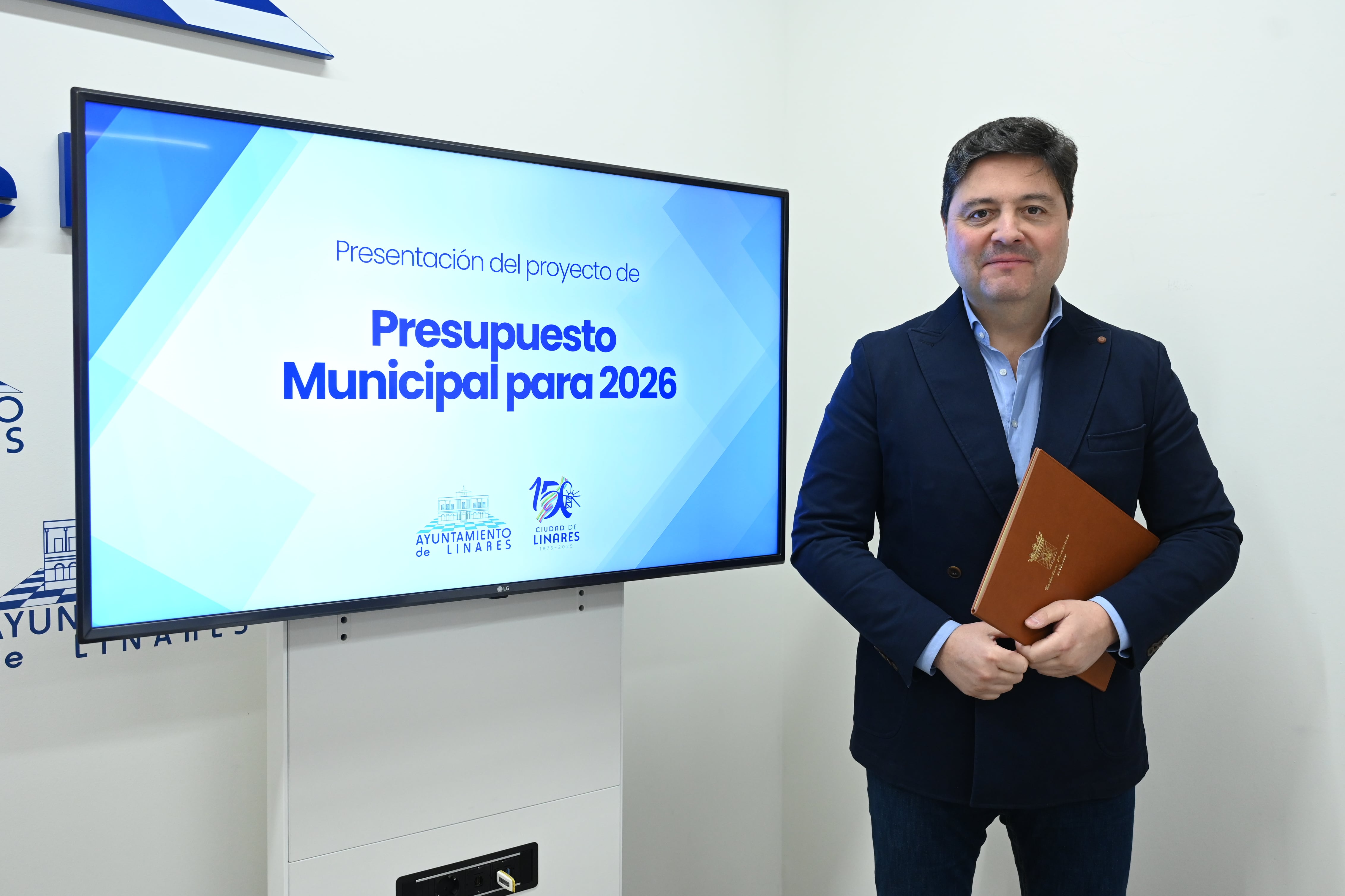 José Luis Roldán en la presentación del proyecto de Presupuestos Municipales 2026