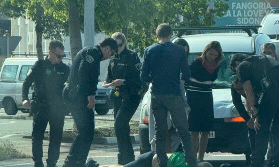 Una furgoneta ha arrollado a un peatón en la Ronda Este de Castellón