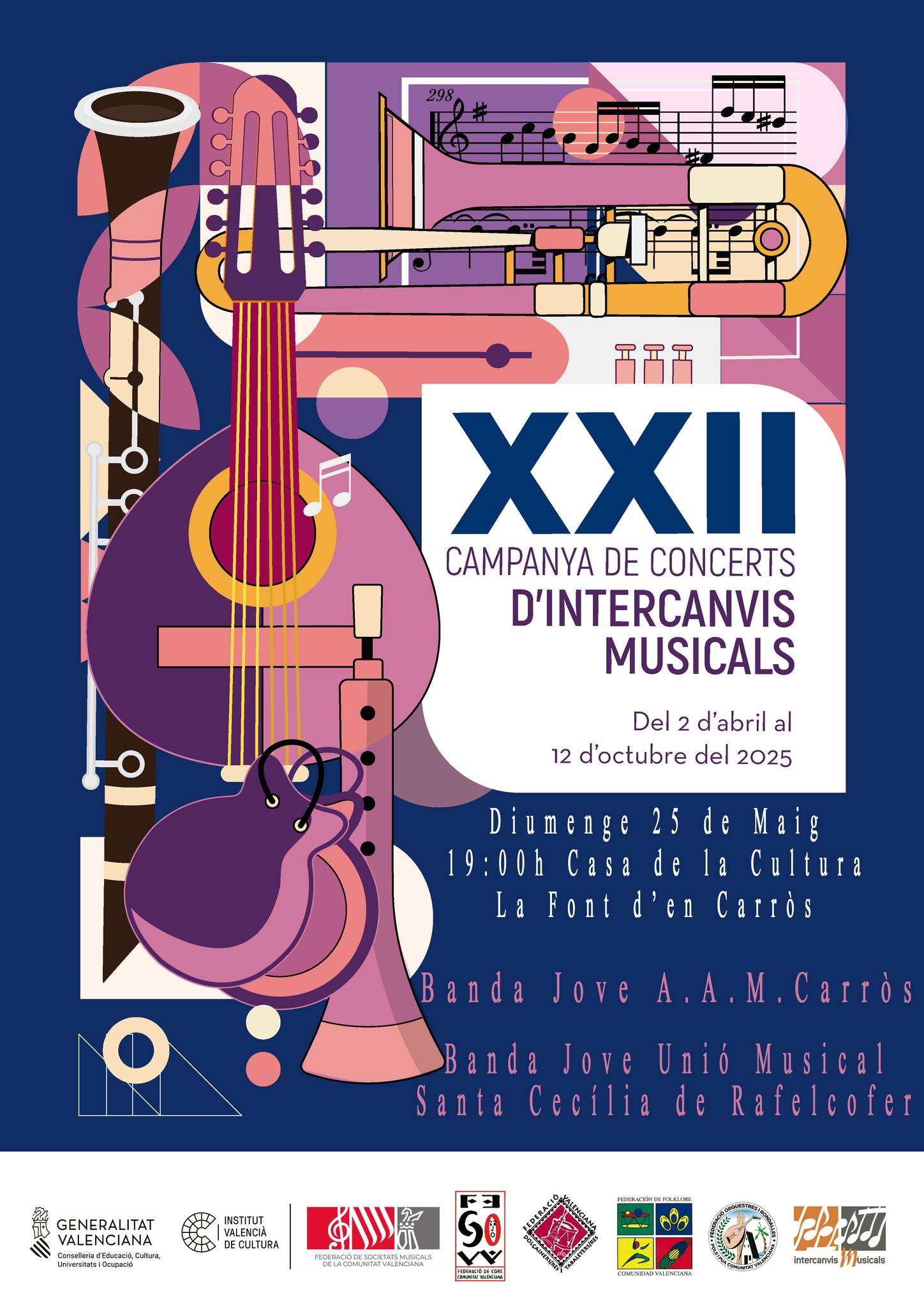 XXII Campanya de Concerts d&#039;Intercanvis Musicals La Font d&#039;en Carròs