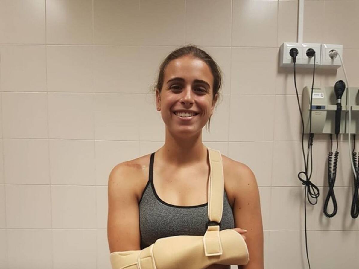 María Bellot sufre un atropello mientras entrenaba