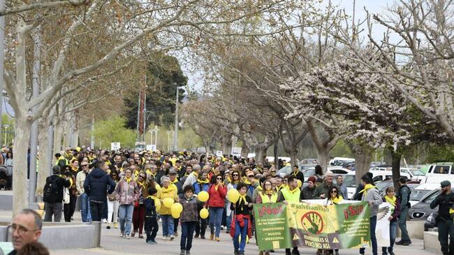 Una de las recientes protestas