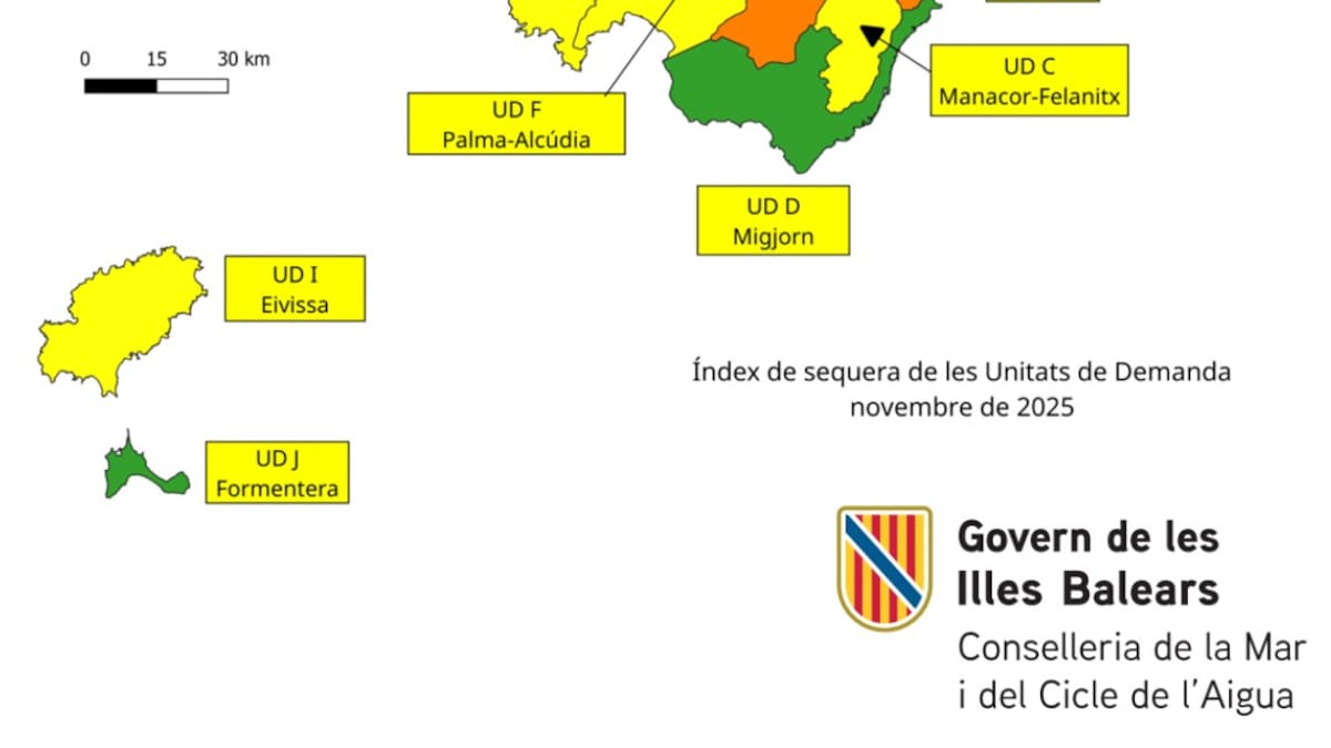 Ibiza sale de la situación de alerta por la sequía